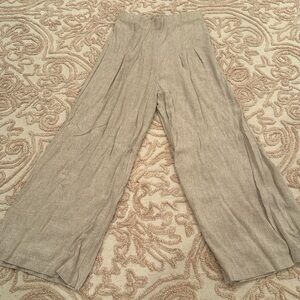 NWOT Linen Trouser Sz Small
